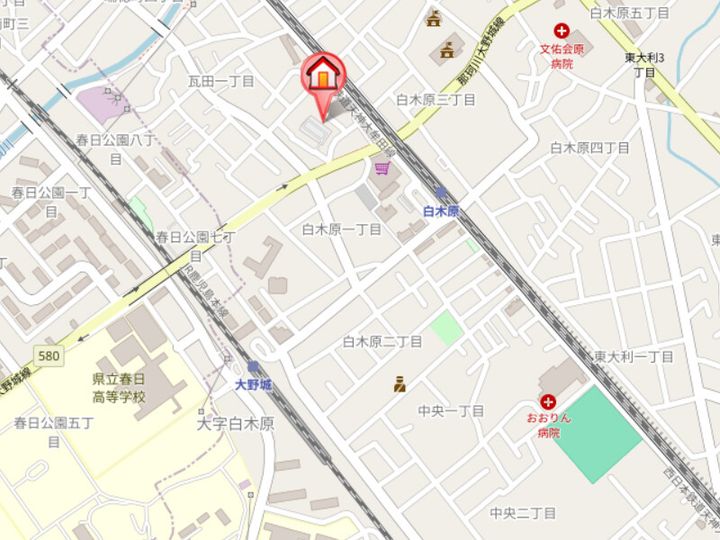 メゾン・ド・ベルヴューA101の地図