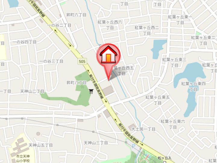 スピカ恒星301の地図