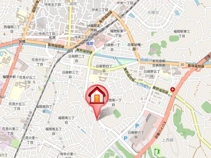 パシオンクレシア202の地図