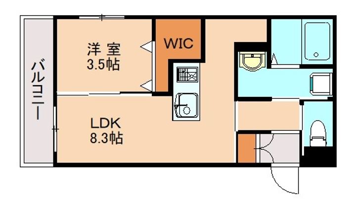 robot home 高宮の間取り
