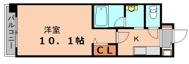 クレイン向野の間取り