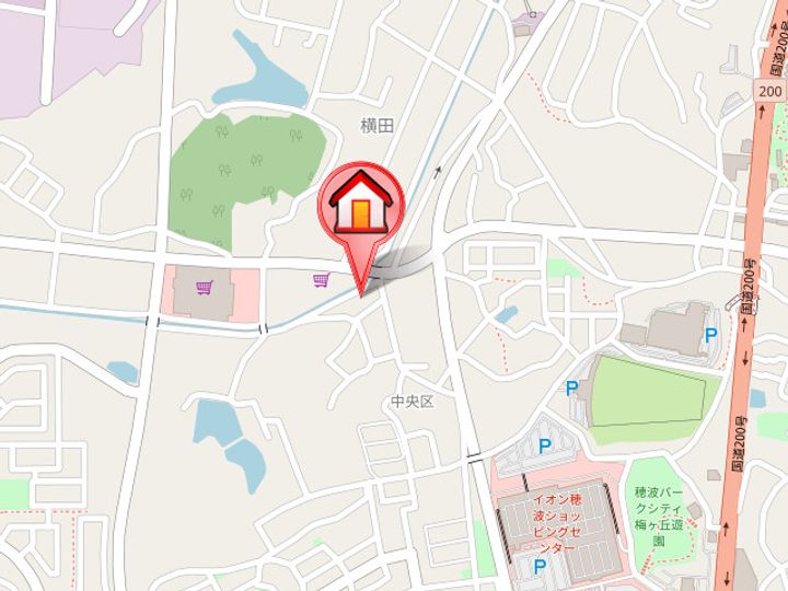 福岡県飯塚市横田(アパート)の賃貸物件202の地図