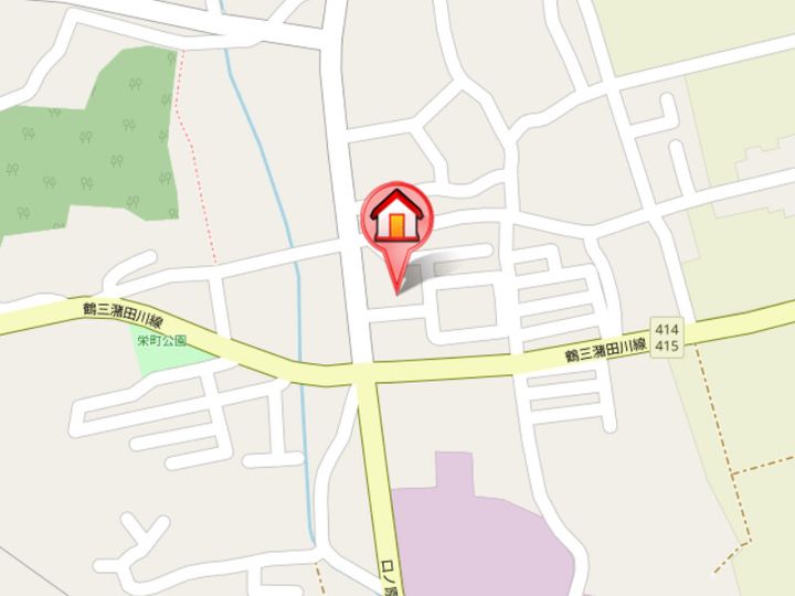 フォレスタ綱分 C棟103の地図