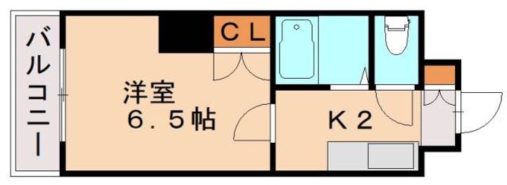 福岡県飯塚市有井(マンション)の賃貸物件306の間取り