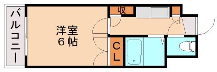 福岡県飯塚市有井(マンション)の賃貸物件317の間取り