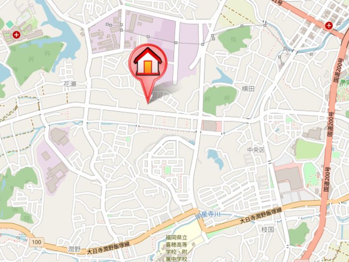 ブローテ松岡Cの地図