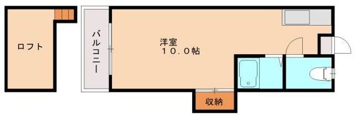 福岡県北九州市八幡西区医生ケ丘(アパート)の賃貸物件108の間取り