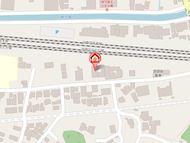 福岡県北九州市八幡西区東折尾町(アパート)の賃貸物件202の地図