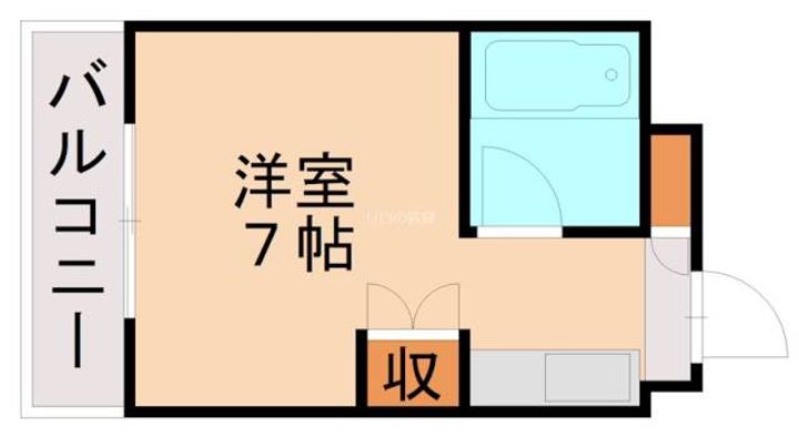 福岡県北九州市八幡西区藤田1丁目(マンション)の賃貸物件706の間取り