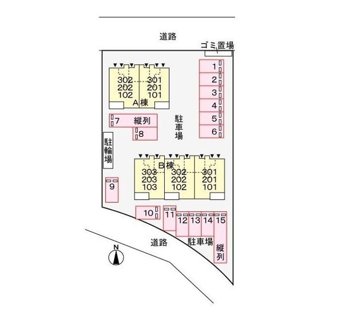 福岡県北九州市八幡西区御開1丁目(アパート)の賃貸物件B202のその他画像