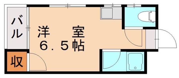 福岡県北九州市八幡西区浅川台2丁目(アパート)の賃貸物件103の間取り