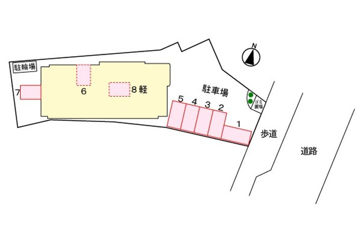 福岡県北九州市八幡西区熊手1丁目(マンション)の賃貸物件605のその他画像