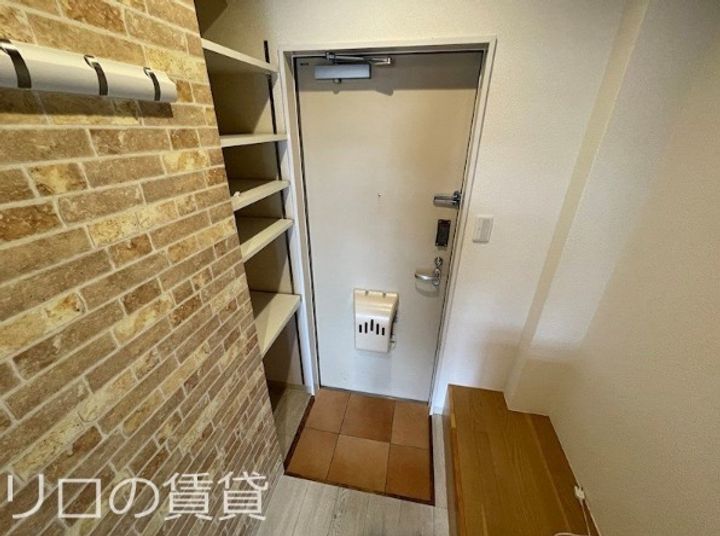 福岡県北九州市八幡西区萩原3丁目(アパート)の賃貸物件202の玄関