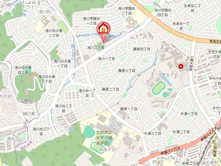 ヒッポエイト411の地図