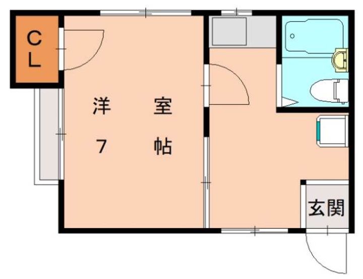 福岡県福岡市東区和白丘2丁目(アパート)の賃貸物件111の間取り
