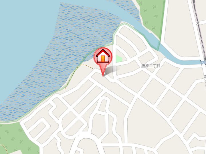 福岡県福岡市東区香住ケ丘4丁目(アパート)の賃貸物件203の地図