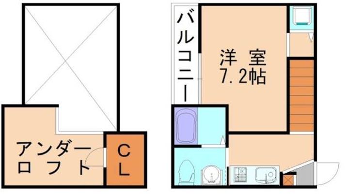 ピアンターレ ウノの間取り