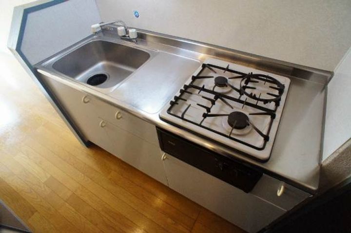 福岡県福岡市東区下原4丁目(アパート)の賃貸物件201のキッチン