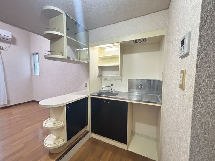 福岡県糟屋郡新宮町夜臼1丁目(アパート)の賃貸物件202のキッチン