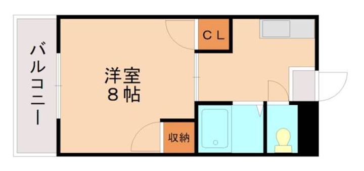 福岡県福岡市東区唐原5丁目(マンション)の賃貸物件308の間取り