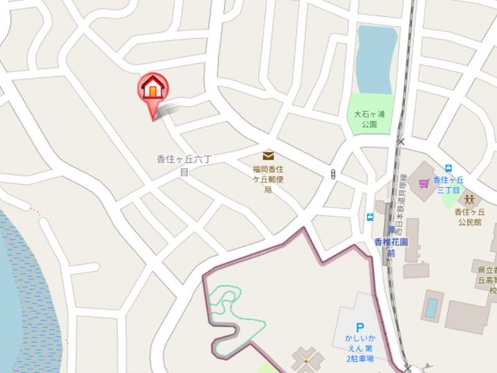 セレス香住ヶ丘Ⅲ106の地図