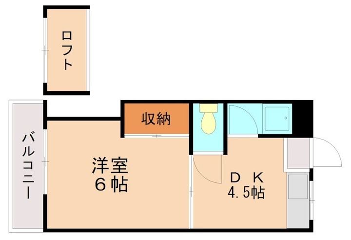 フレール香椎108の間取り