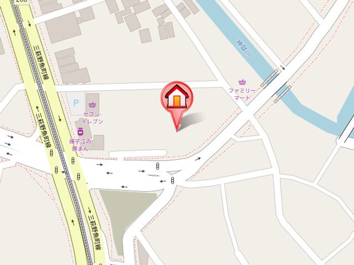 福岡県北九州市小倉北区馬借3丁目(マンション)の賃貸物件702の地図