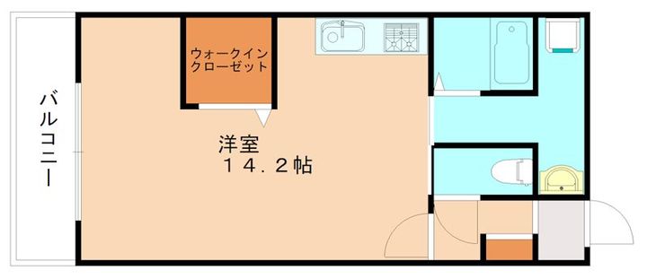 福岡県北九州市小倉北区片野3丁目(マンション)の賃貸物件903の間取り