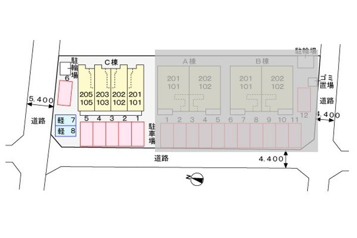 福岡県北九州市小倉南区若園1丁目(アパート)の賃貸物件203のその他画像