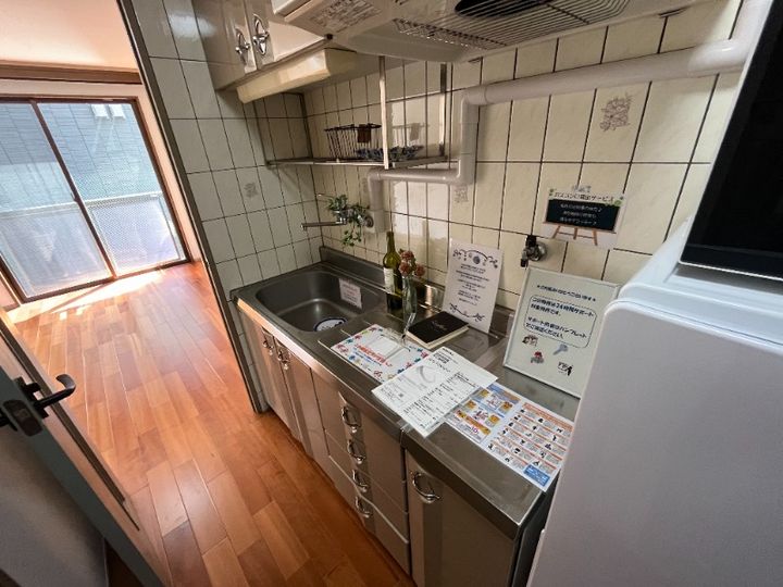 福岡県北九州市小倉南区北方2丁目(マンション)の賃貸物件303のキッチン