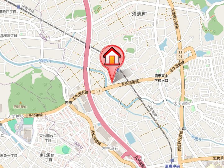 ディアコート202の地図