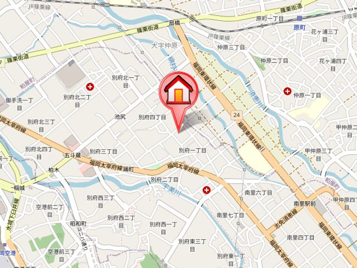 ステュディオナイン201の地図