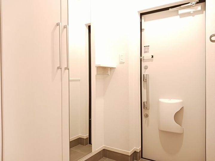 ポンテ アルト 池上 Bの玄関