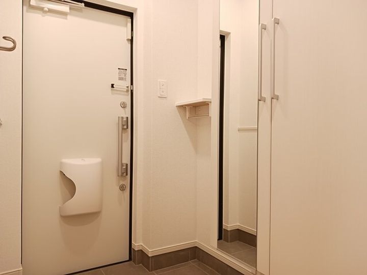 ポンテ アルト 池上 Aの玄関