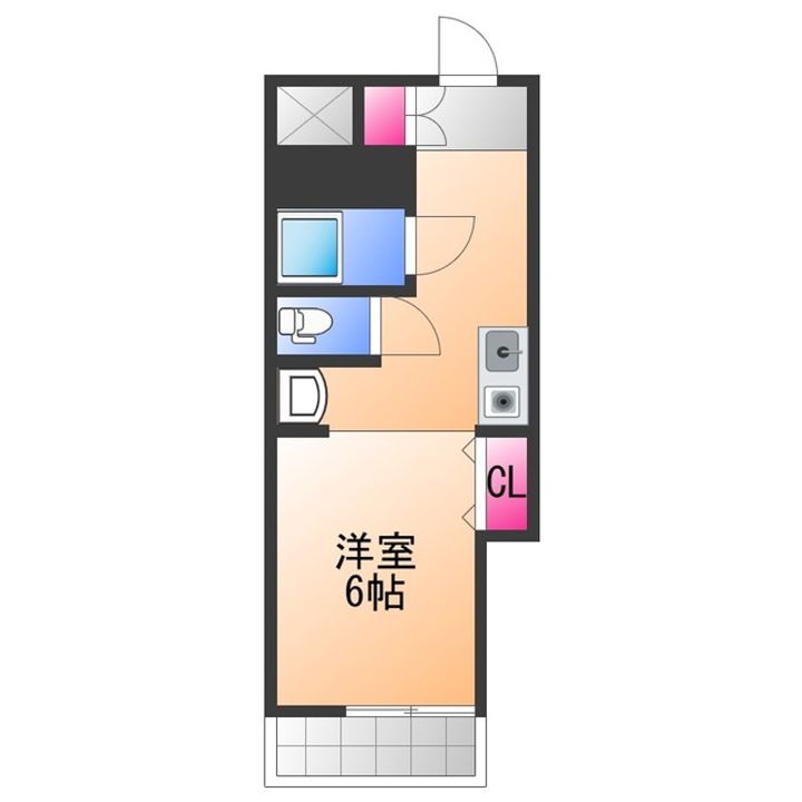マキシマレジデンス伊藤の間取り