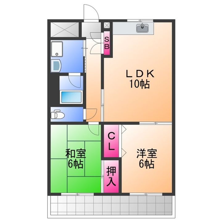 コンフォート泉南の間取り