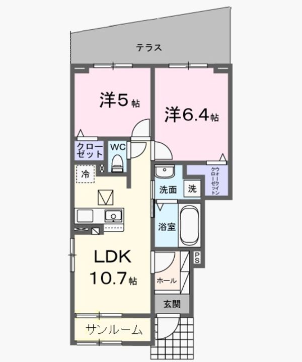 Casa Fikaの間取り