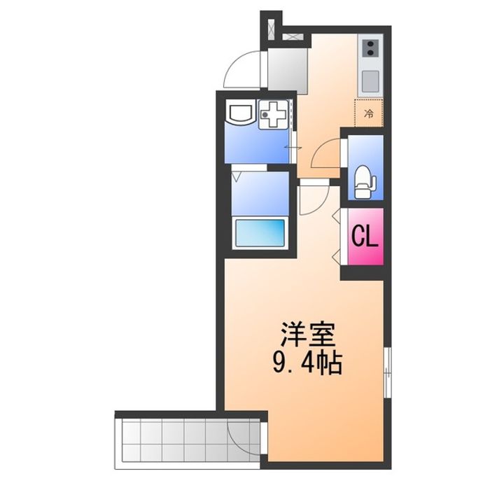 フジパレス羽衣の間取り
