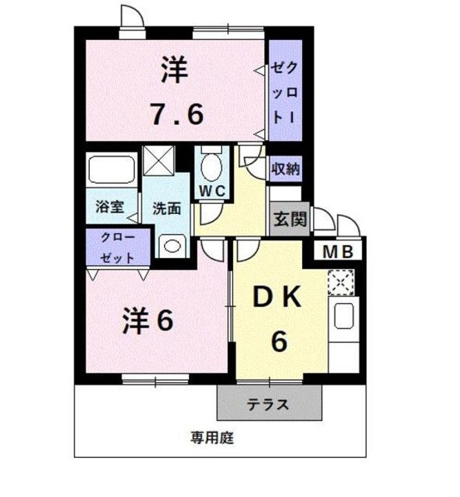 ベルシュラインの間取り