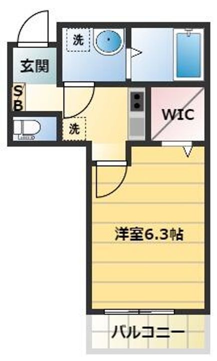 サンクレスト八柱の間取り
