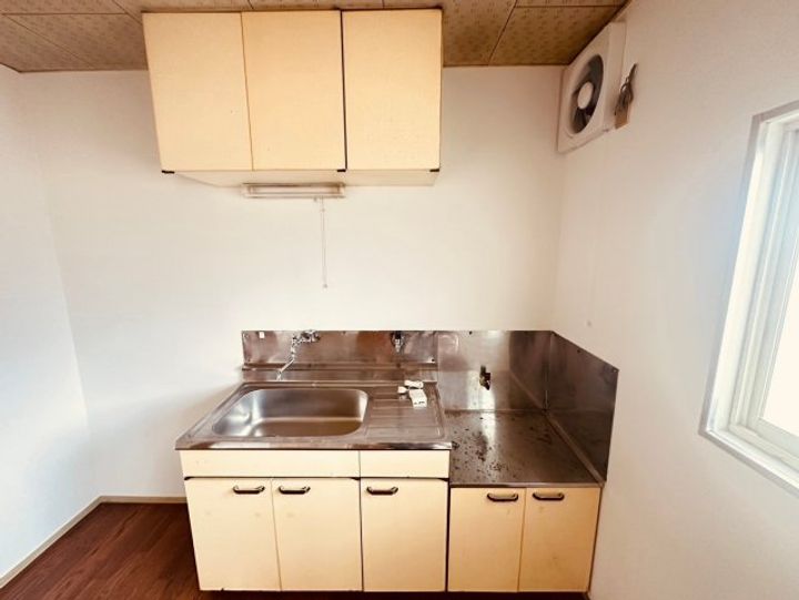 千葉県松戸市小金原5丁目(アパート)の賃貸物件のキッチン