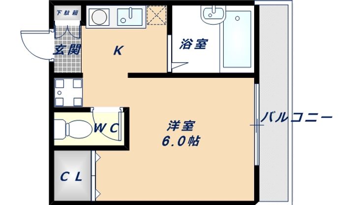 ルミエール14207の間取り