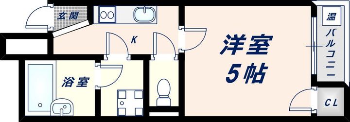 ジェイプライド新深江の間取り
