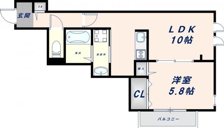 ラフテル西邸の間取り