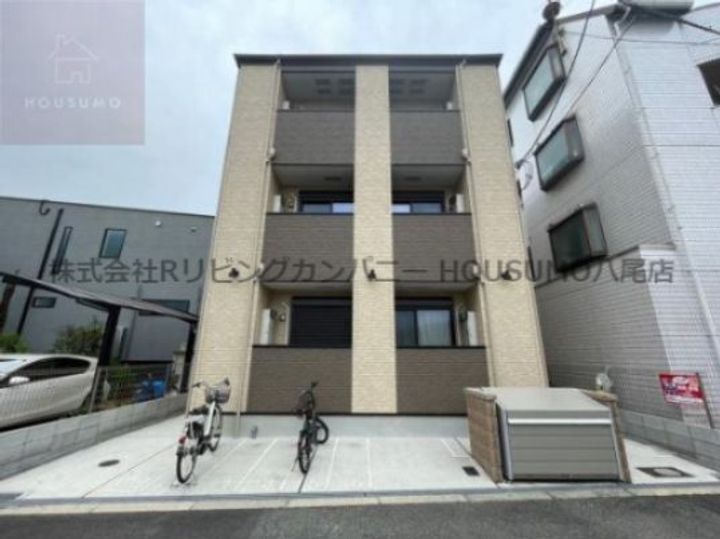 大阪府大阪市平野区加美正覚寺2丁目の賃貸アパートの外観