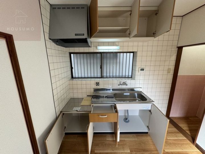 大阪府八尾市老原3丁目(一戸建)の賃貸物件のキッチン
