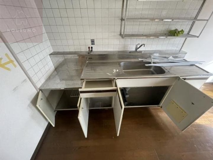 大阪府八尾市旭ケ丘4丁目(マンション)の賃貸物件のキッチン