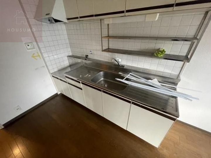 大阪府八尾市旭ケ丘4丁目(マンション)の賃貸物件のキッチン