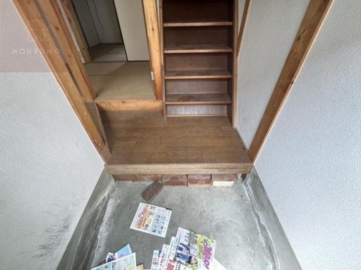 大阪府八尾市高安町南3丁目(アパート)の賃貸物件の玄関
