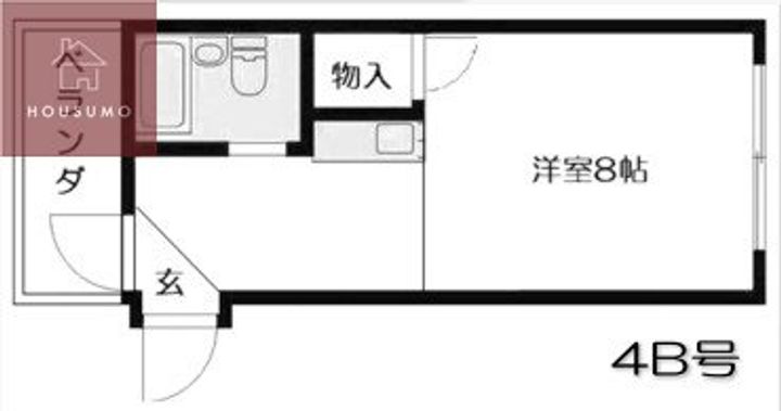 大阪府大阪市平野区瓜破2丁目(マンション)の賃貸物件の間取り